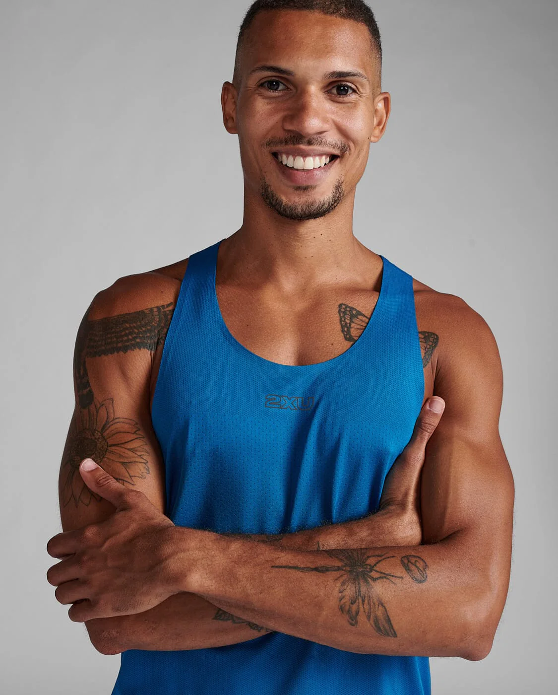 2XU Men's Light Speed Tech Singlet MR7151A - Image 5