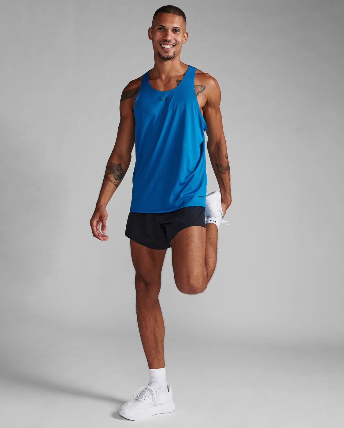 2XU Men's Light Speed Tech Singlet MR7151A - Image 6