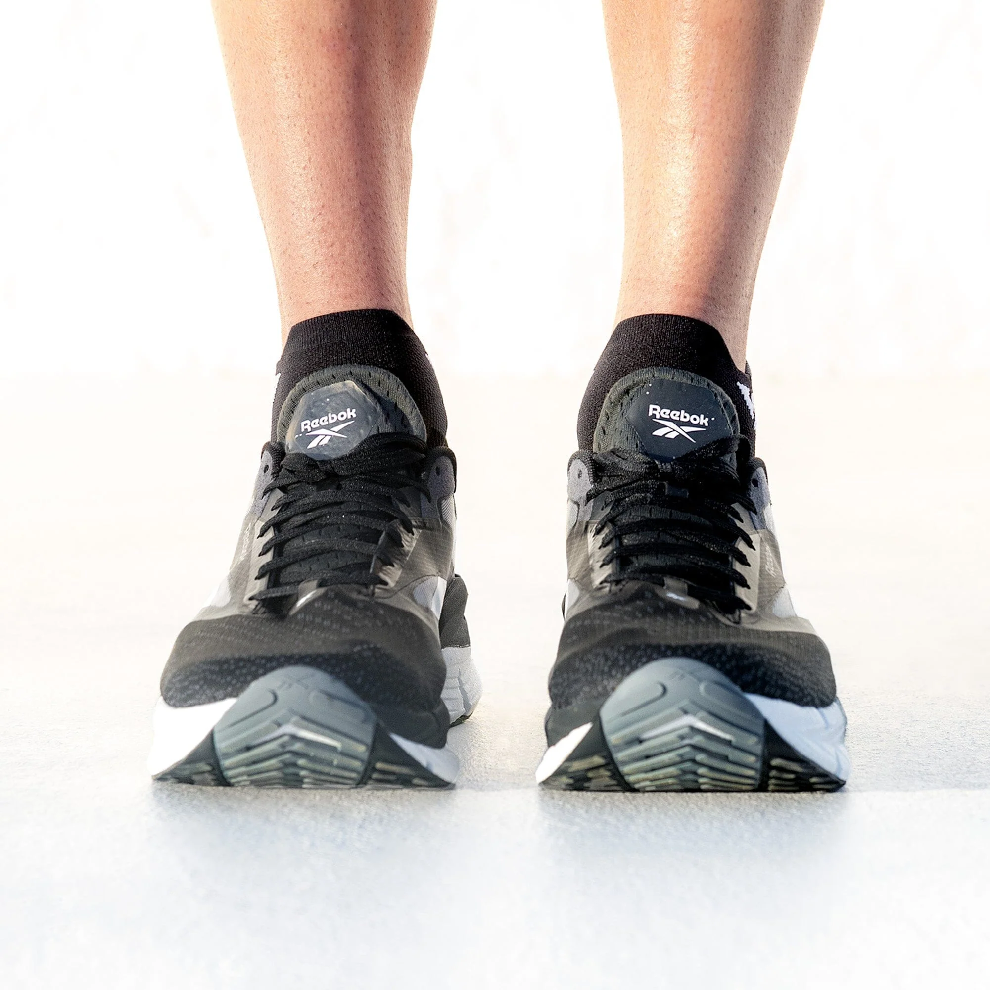 Versus Black Titanium Running Ankle Socks - Image 2