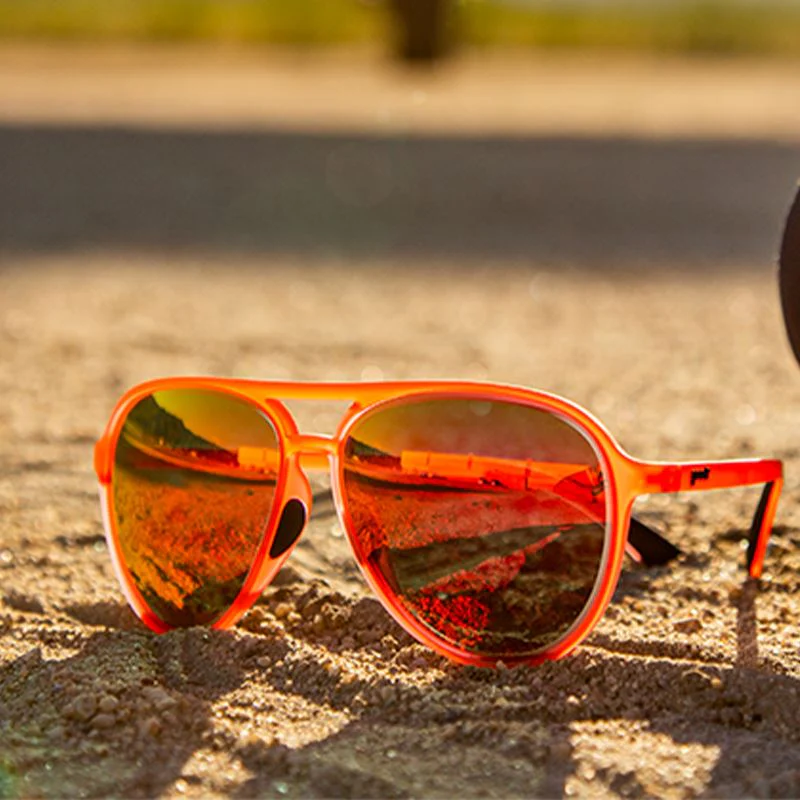 goodr MACH G - Sports Sunglasses - Captain Blunt's Red-Eye - Image 4