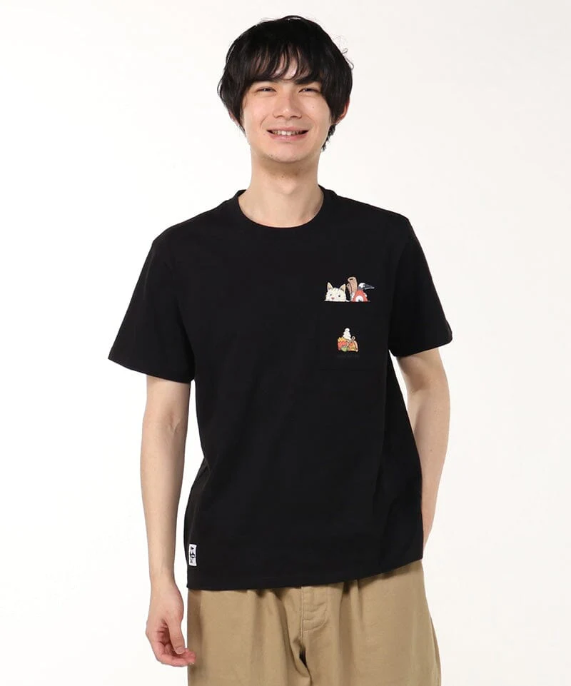 CHUMS Anti-Bug Hood Yokai Pocket T-Shirt - Image 2