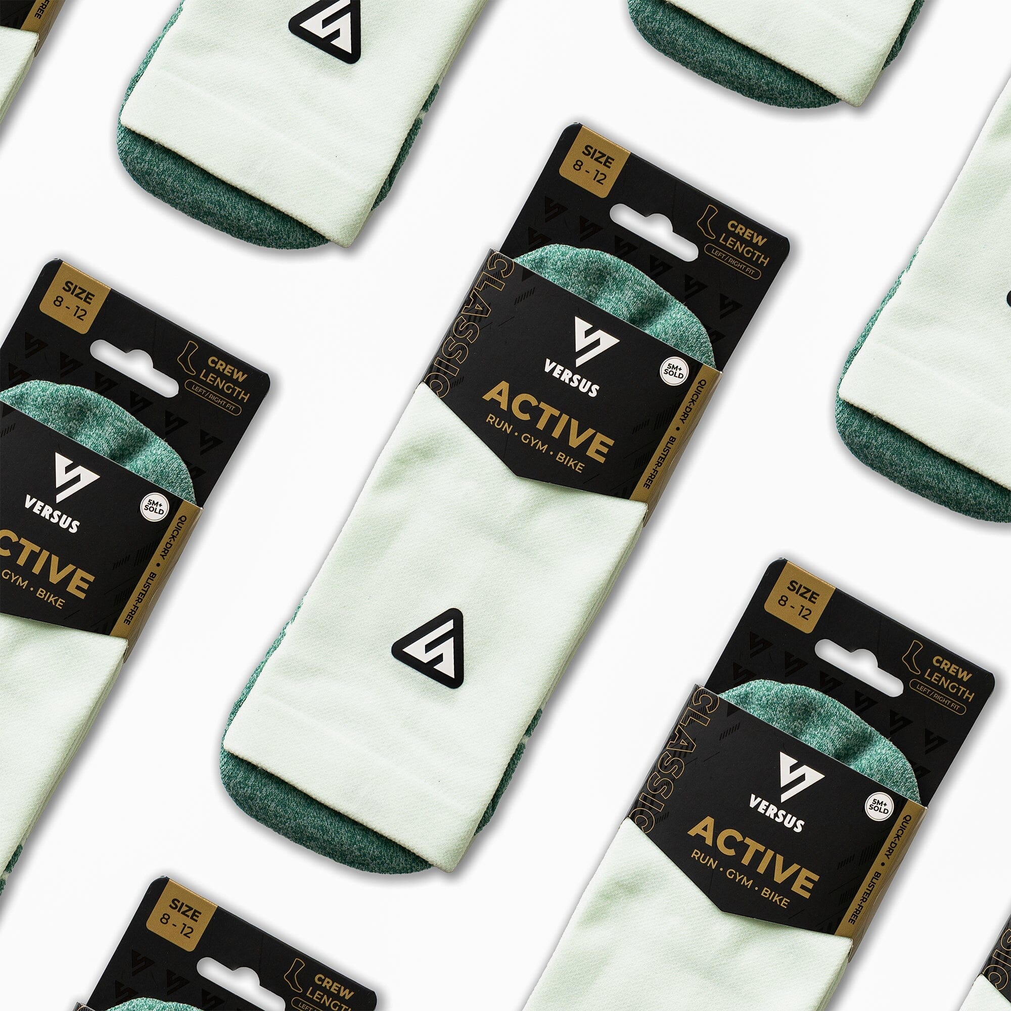 Versus Classic Melon Active Crew Tab Socks - Image 6