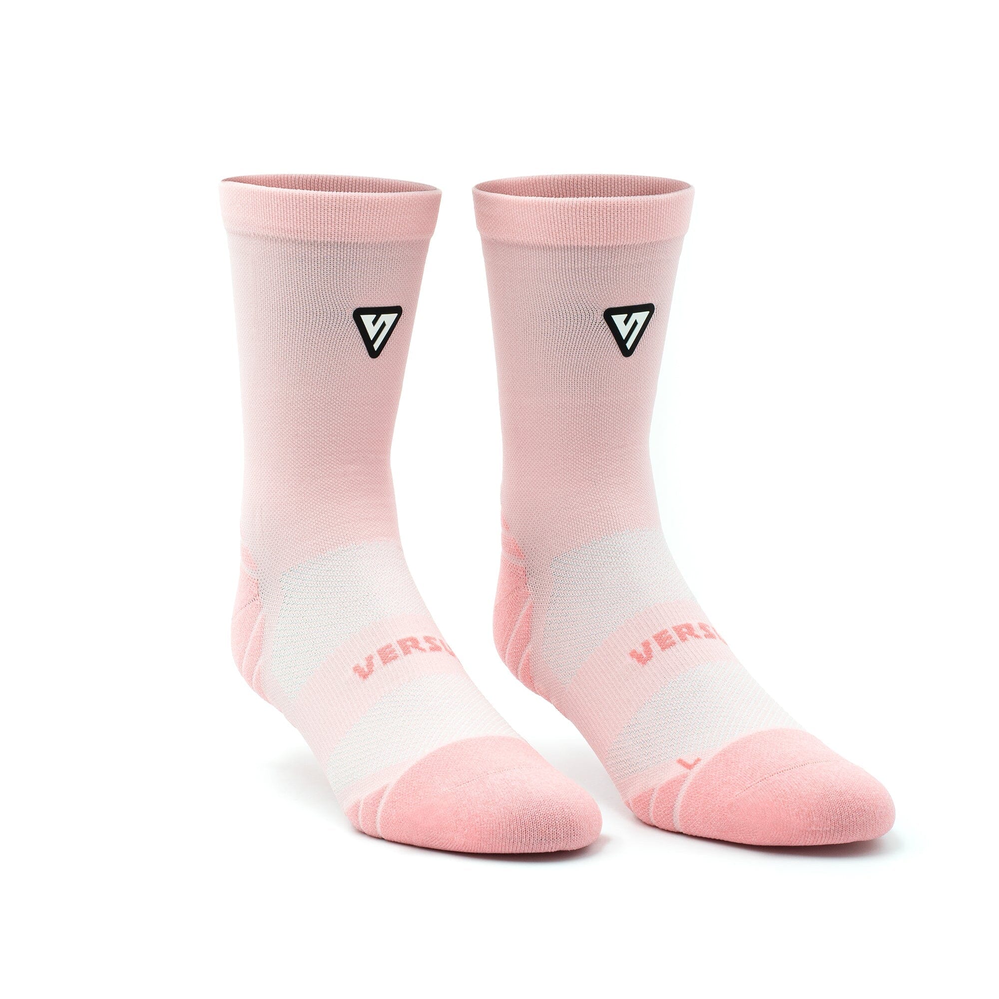 Versus Classic Pastel Pink Active Crew Tab Socks - Image 2