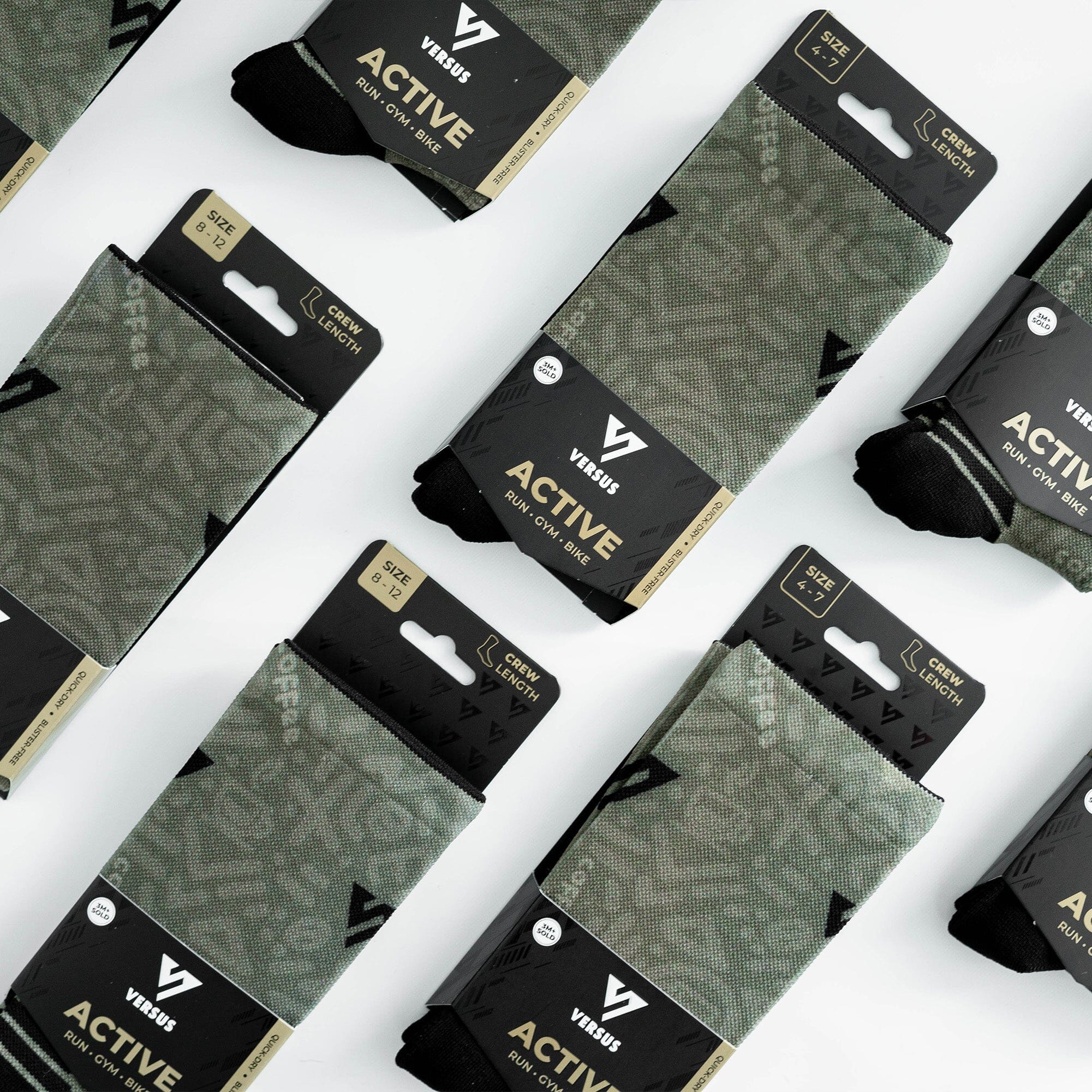 Versus Coffee Active Crew Socks - Image 4