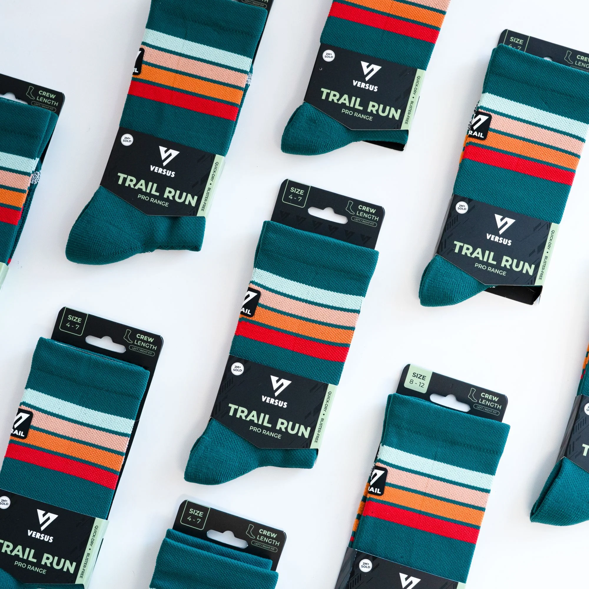Versus Dusk Trail Run Socks - Image 6