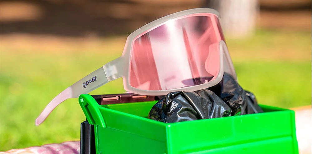 goodr Wrap G - Sports Sunglasses - Extreme Dumpster Diving - Image 4