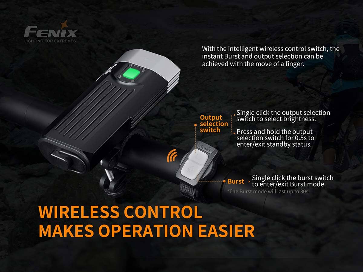 Fenix BC30 V2.0 Bike Light + BC05R V2.0 Taillight - Image 7