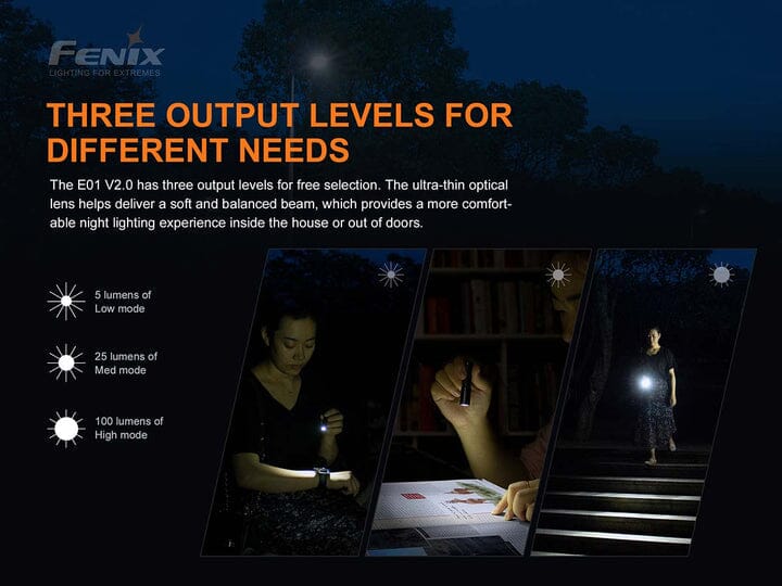 Fenix E01 V2.0 AAA Flashlight - Image 4