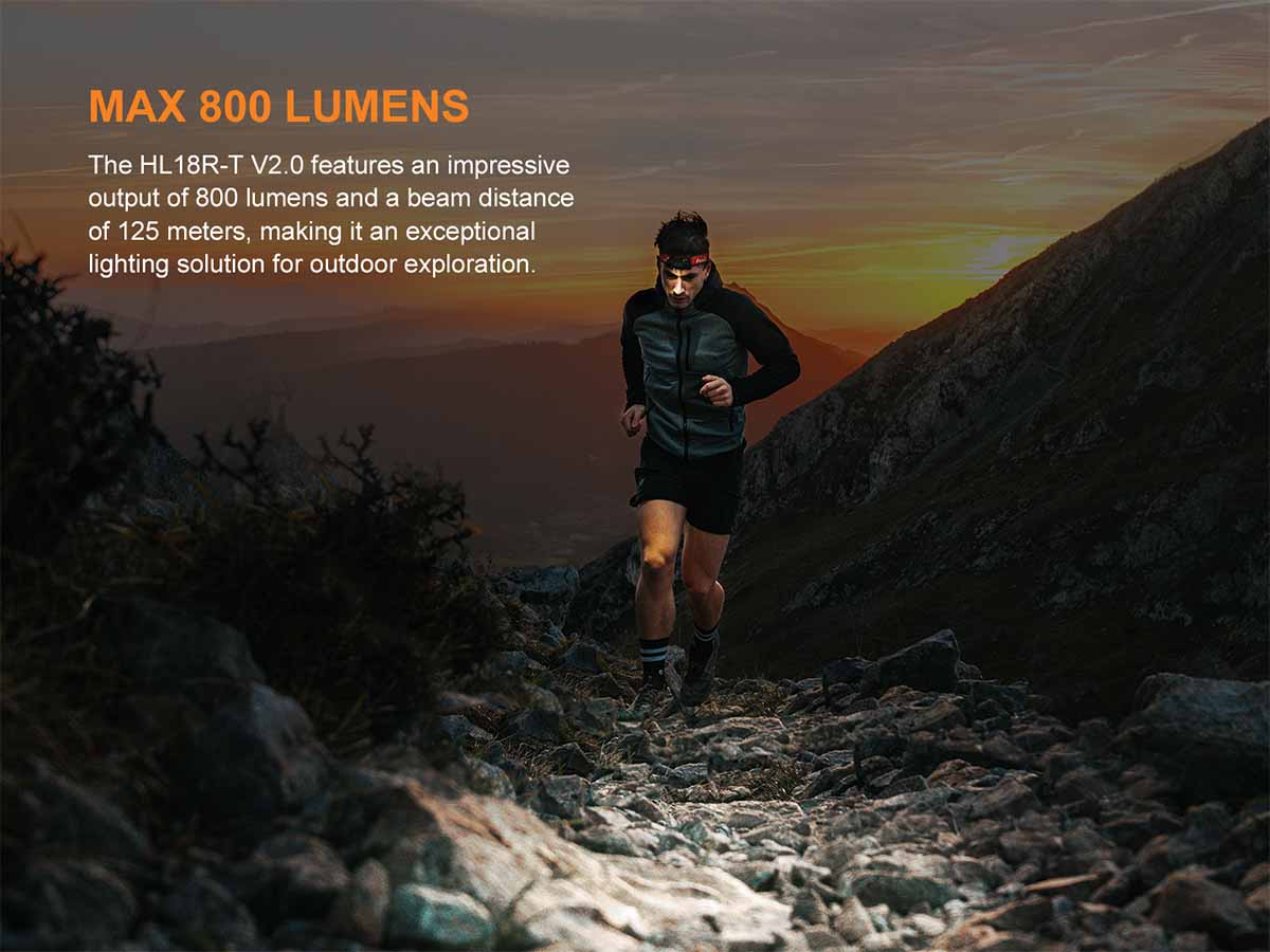 Fenix HL18R-T V2.0 Rechargeable Headlamp - Image 4