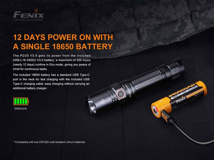 Fenix PD35 V3.0 Flashlight - Image 5