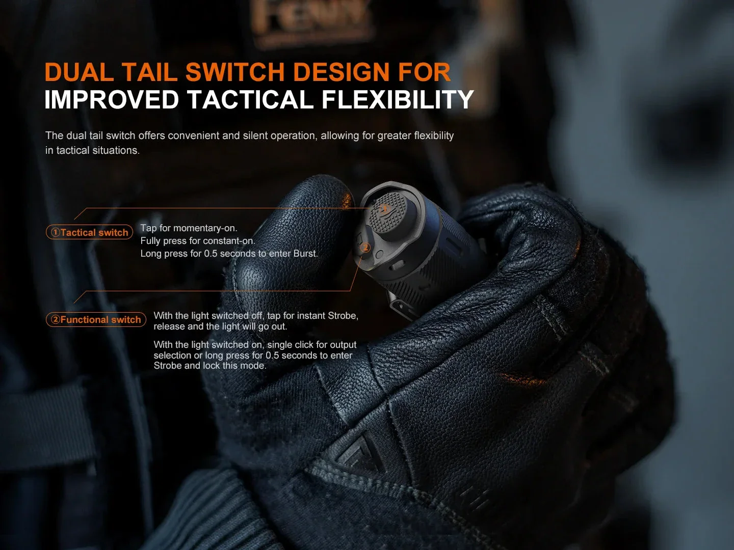 Fenix TK17 Tactical Flashlight - Image 8