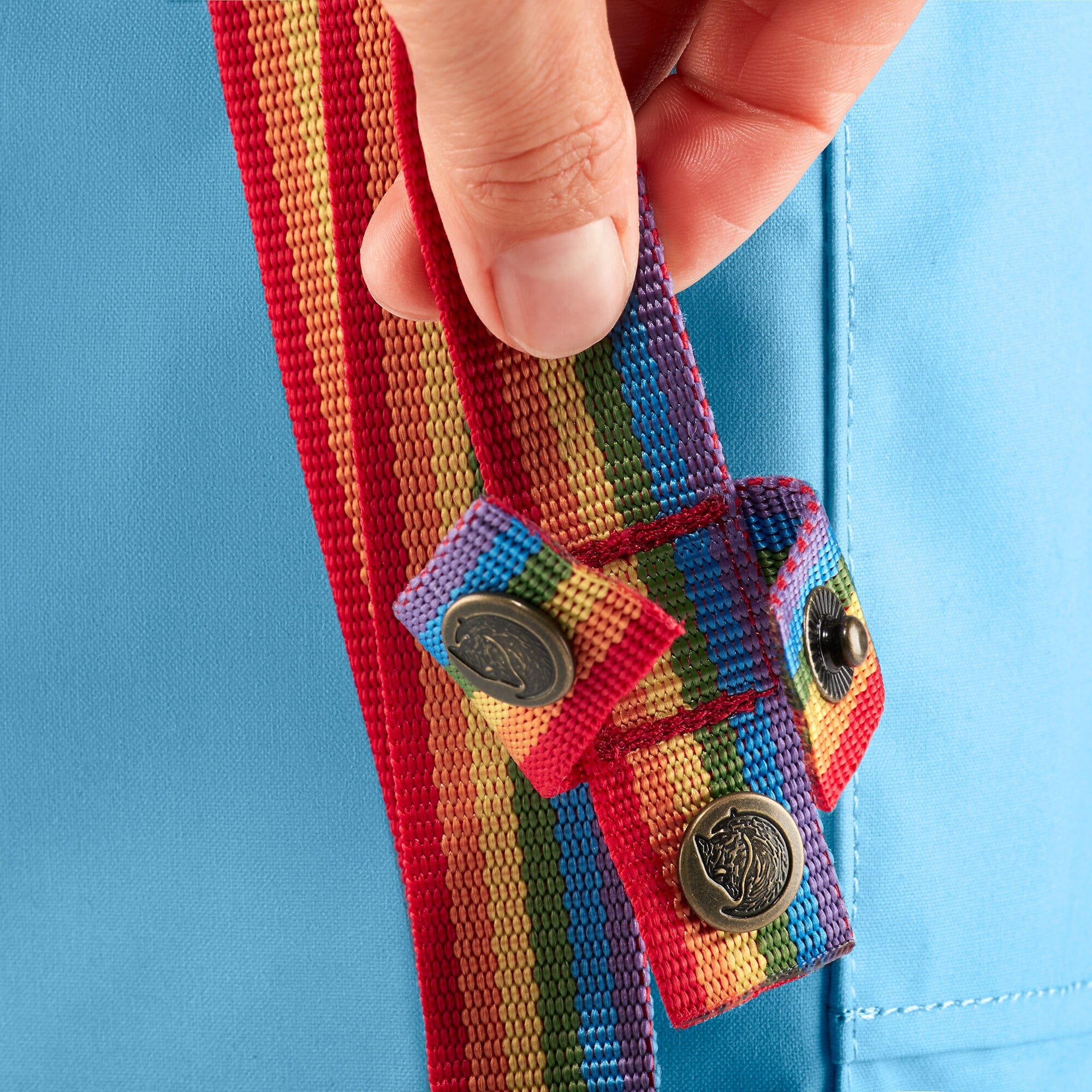 Fjallraven Kanken Rainbow Mini Backpack - Image 8