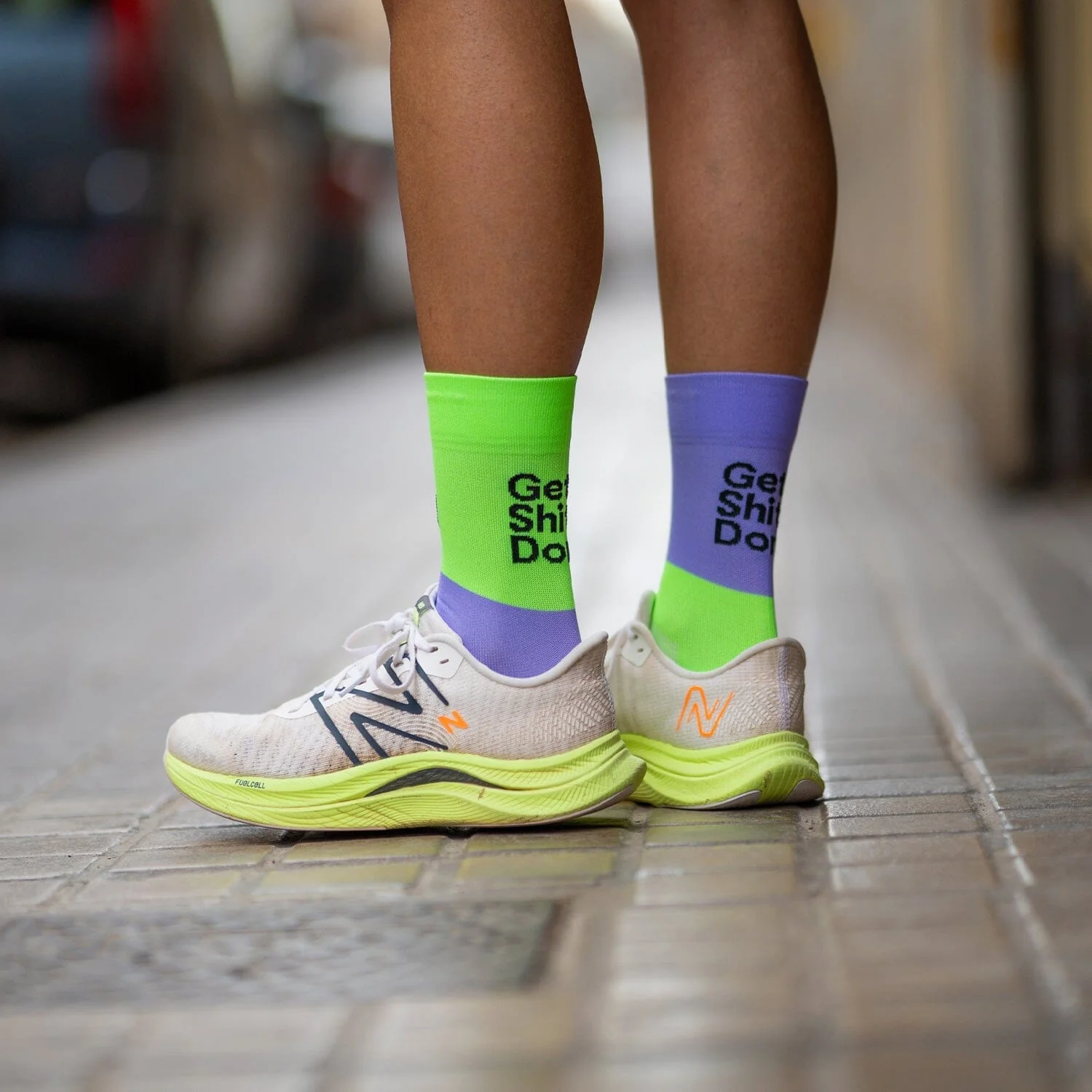 SPORCKS Get Shit Done Purple - Running Socks - Image 4