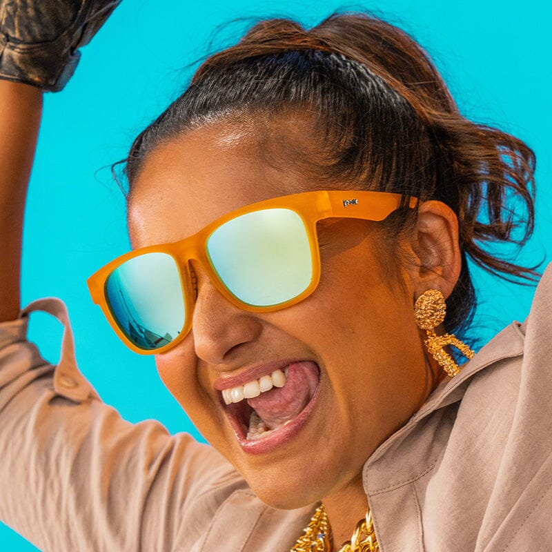 goodr BFG - Sports Sunglasses - Gold Digging with Sasquatch - Image 5