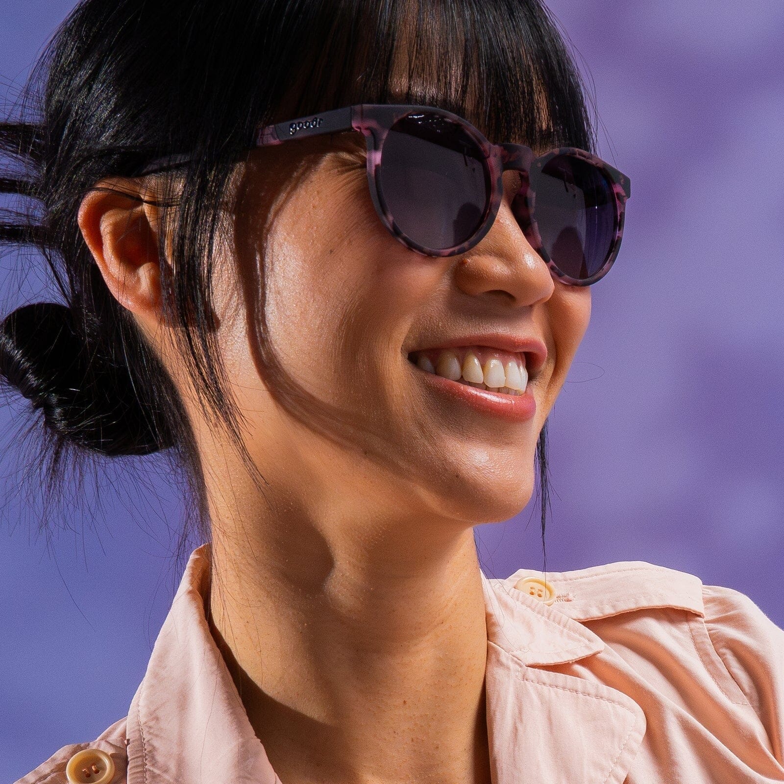 goodr Circle G - Sports Sunglasses - Fluent In Silence - Image 5