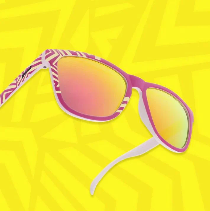 goodr OG - Sports Sunglasses - Neon Is My Neutral - Image 4