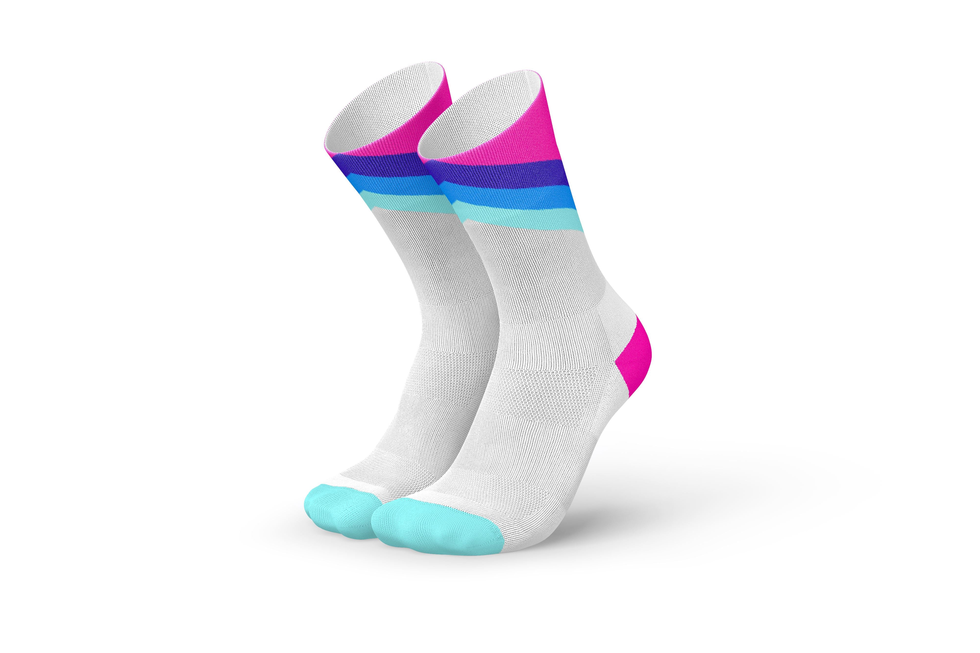 Incylence Running Grades Blue Pink Socks