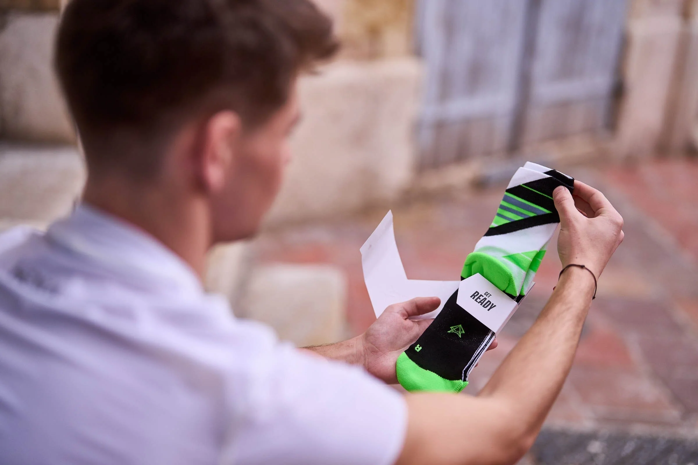Incylence Running Ladders Black Green Socks - Image 6