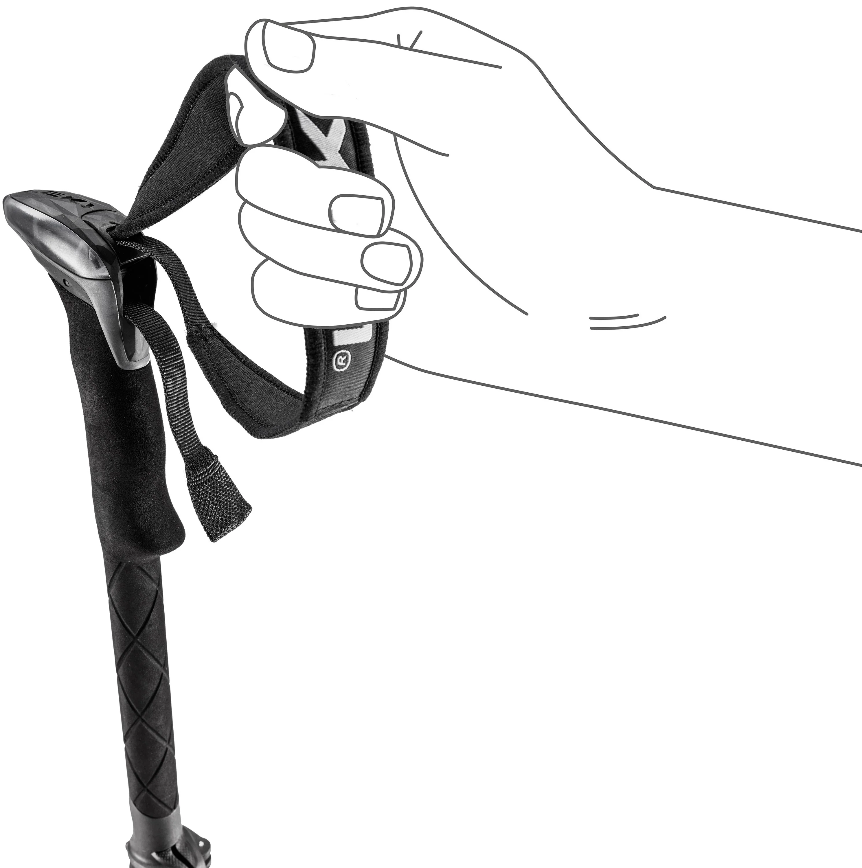 LEKI Sherpa FX Carbon Strong Hiking Poles (1 Pair) - Image 4