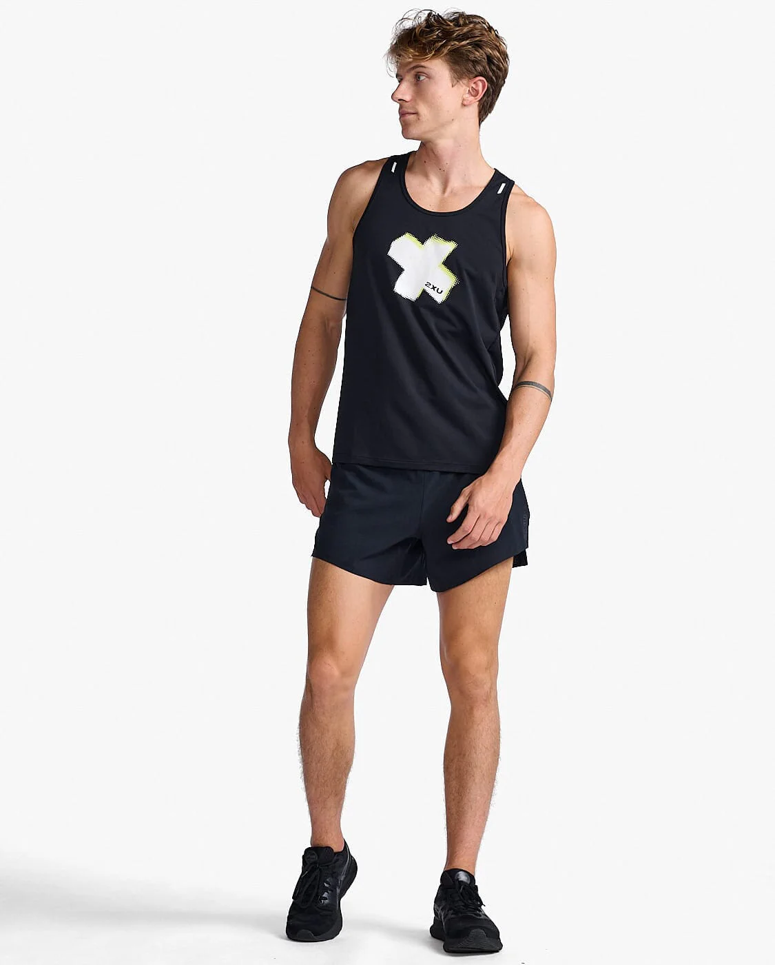 2XU Men's Light Speed Singlet MR6949A - Image 4