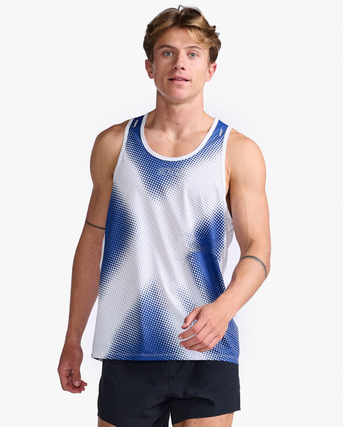 2XU Men's Light Speed Singlet MR6949A - Image 8