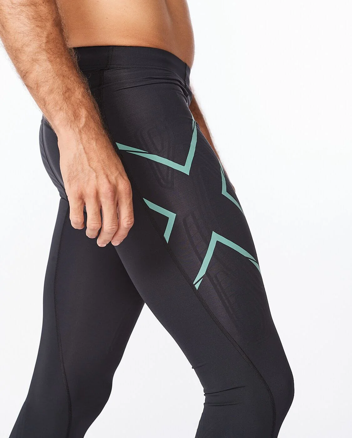 2XU Men's Light Speed Compression Tights MA5305B - Image 15