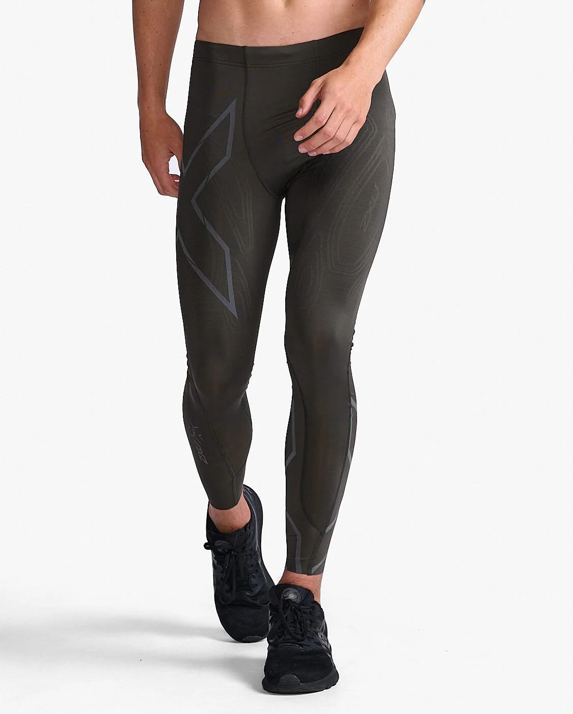 2XU Men's Light Speed Compression Tights MA5305B - Image 19