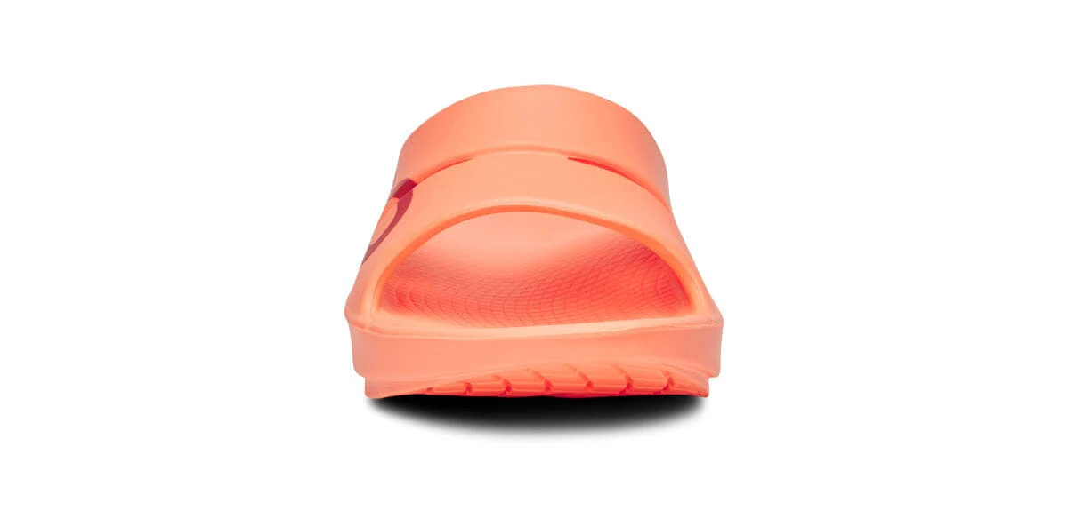 OOFOS Unisex OOahh Sport Slide Sandal - Sunburst Matrix - Image 6