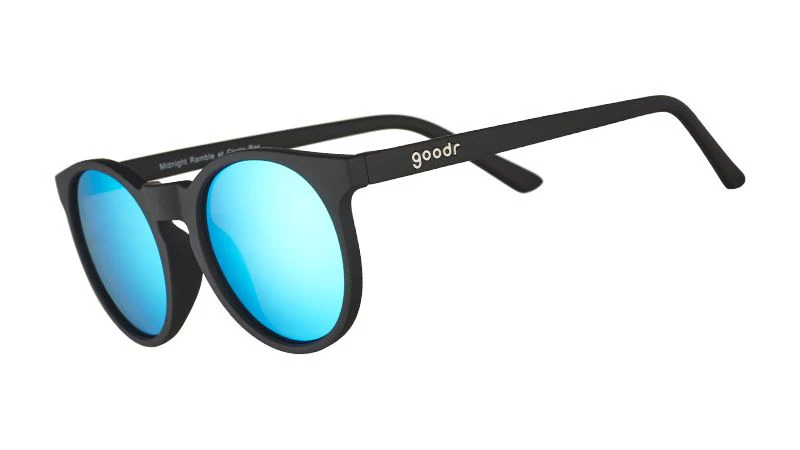 goodr Circle G - Sports Sunglasses - Midnight Ramble At Circle Bar