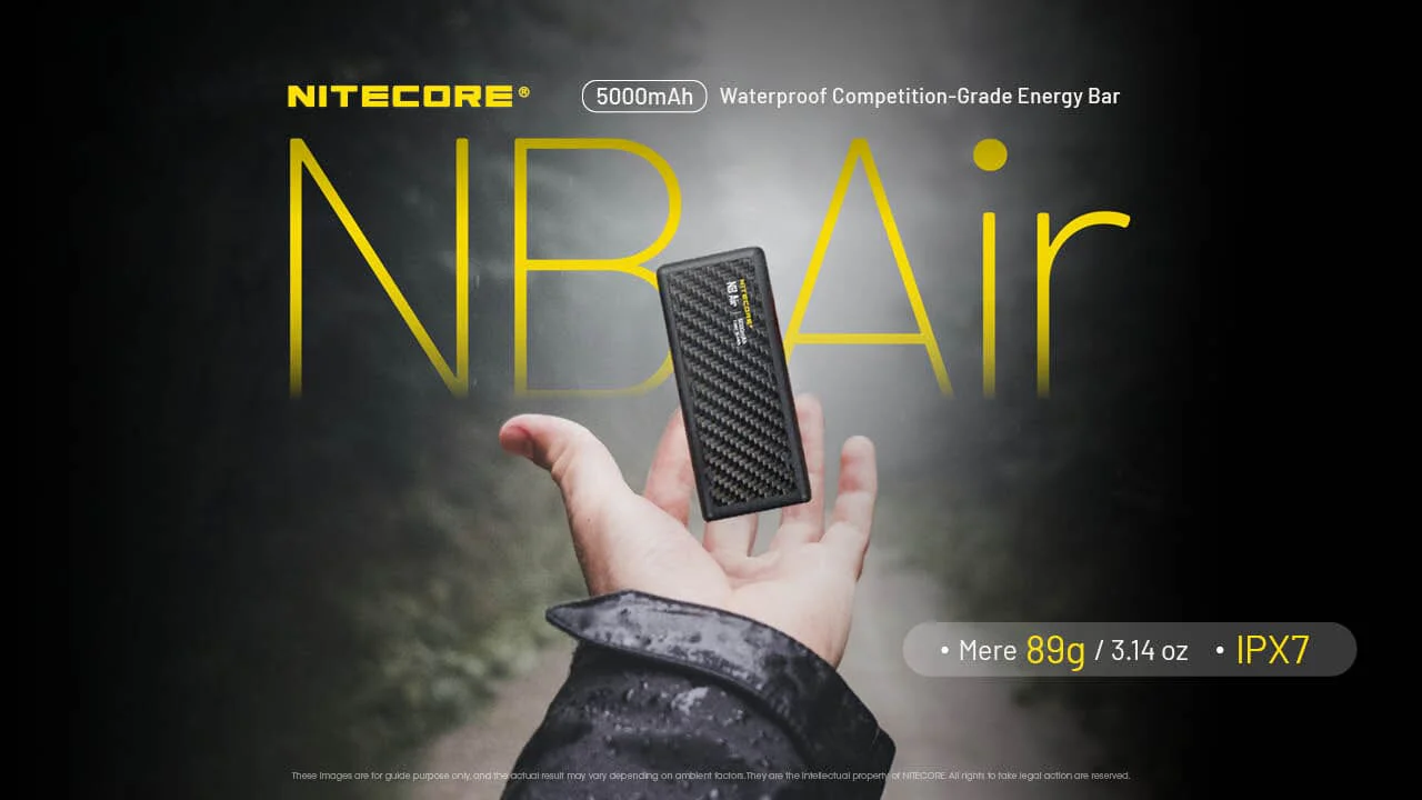 Nitecore NB Air Ultra Lightweight and Slim USB-C 5000mAh Power Bank - Image 2