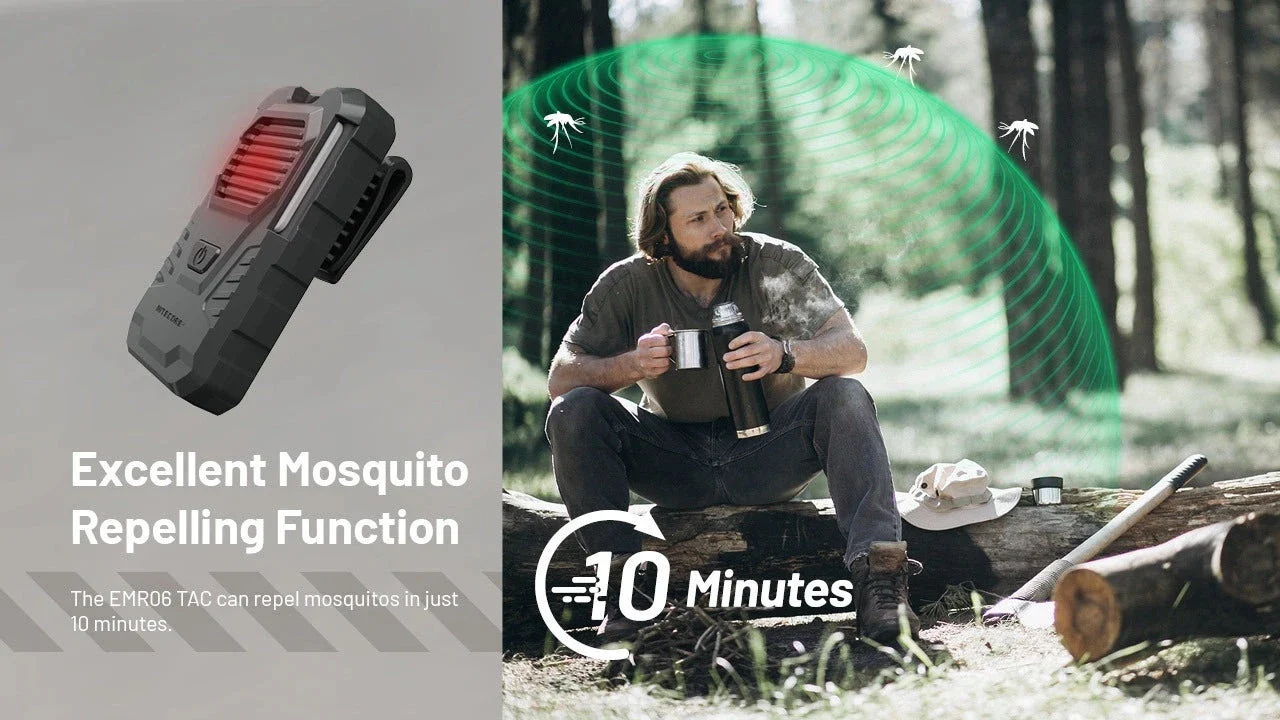 Nitecore EMR06 TAC Portable Mosquito Repeller - Image 5