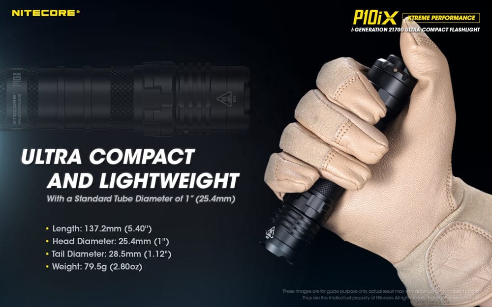 Nitecore P10iX 4000 Lumen USB-C Rechargeable Flashlight - Image 9