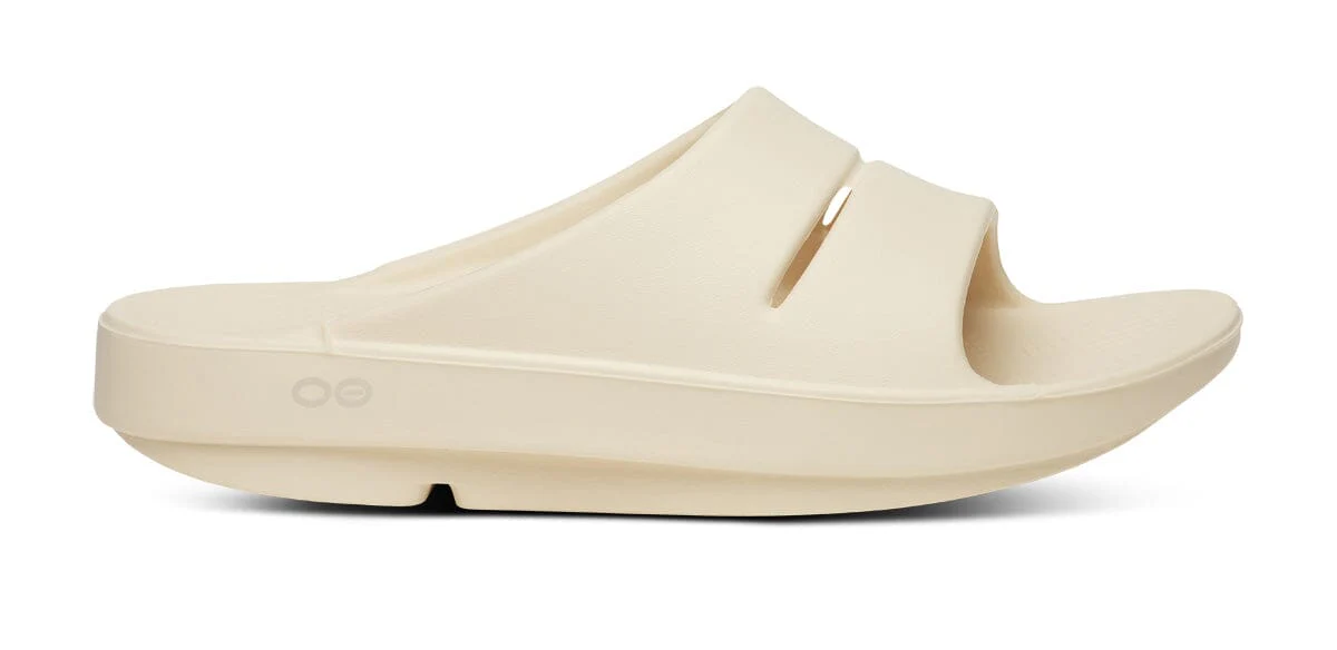 OOFOS Unisex OOahh Slide Sandal - Dune - Image 2