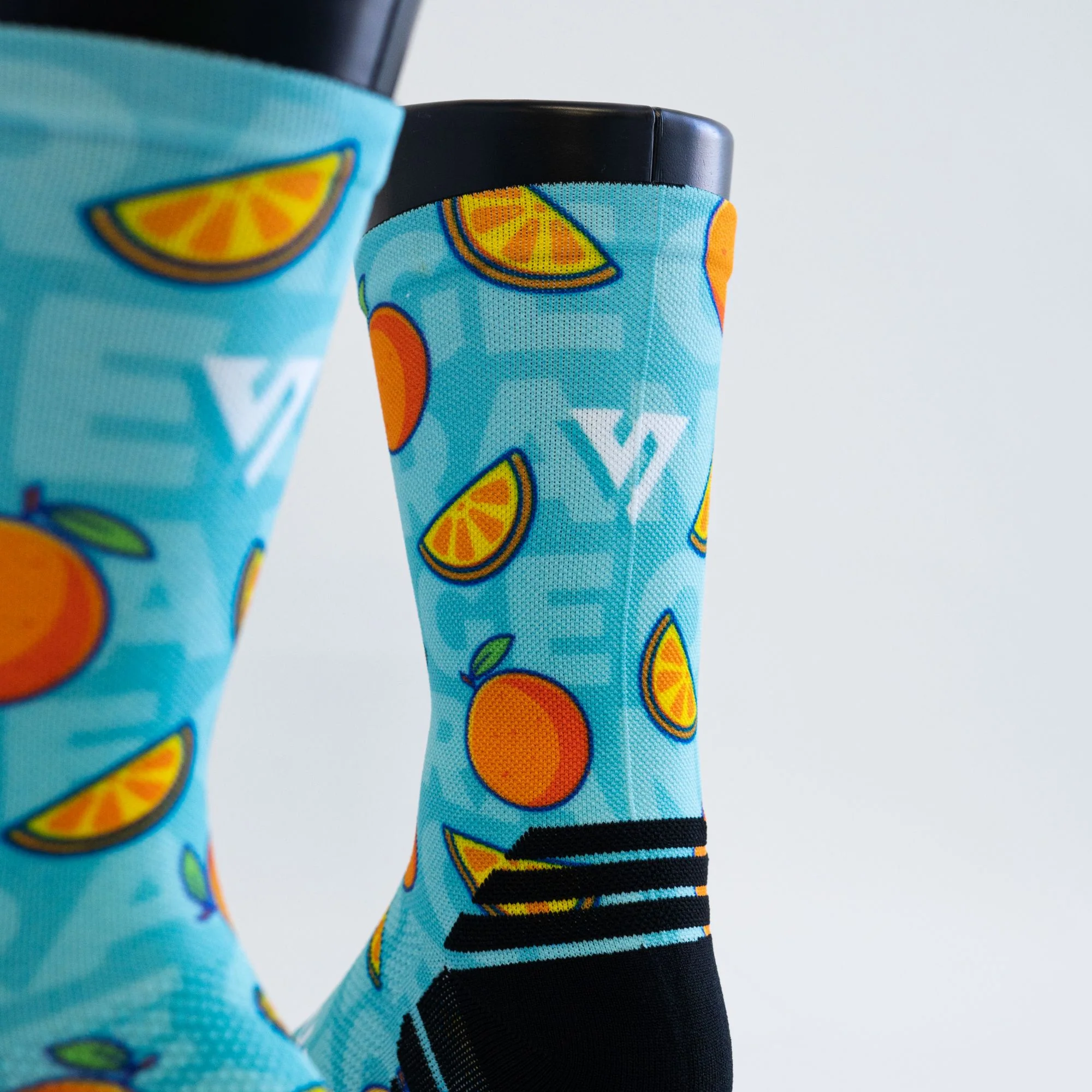 Versus Orange Active Crew Socks - Image 2