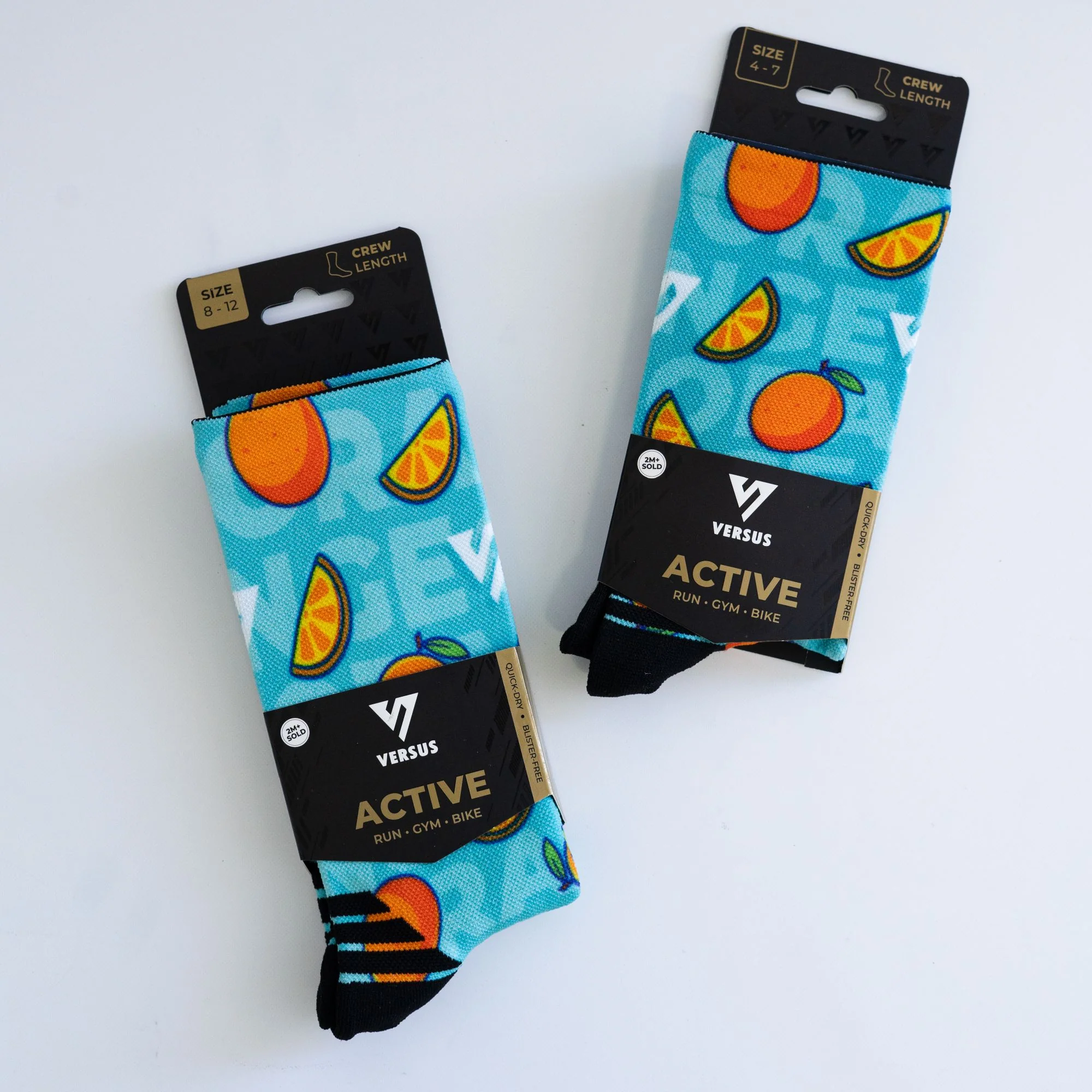 Versus Orange Active Crew Socks - Image 4