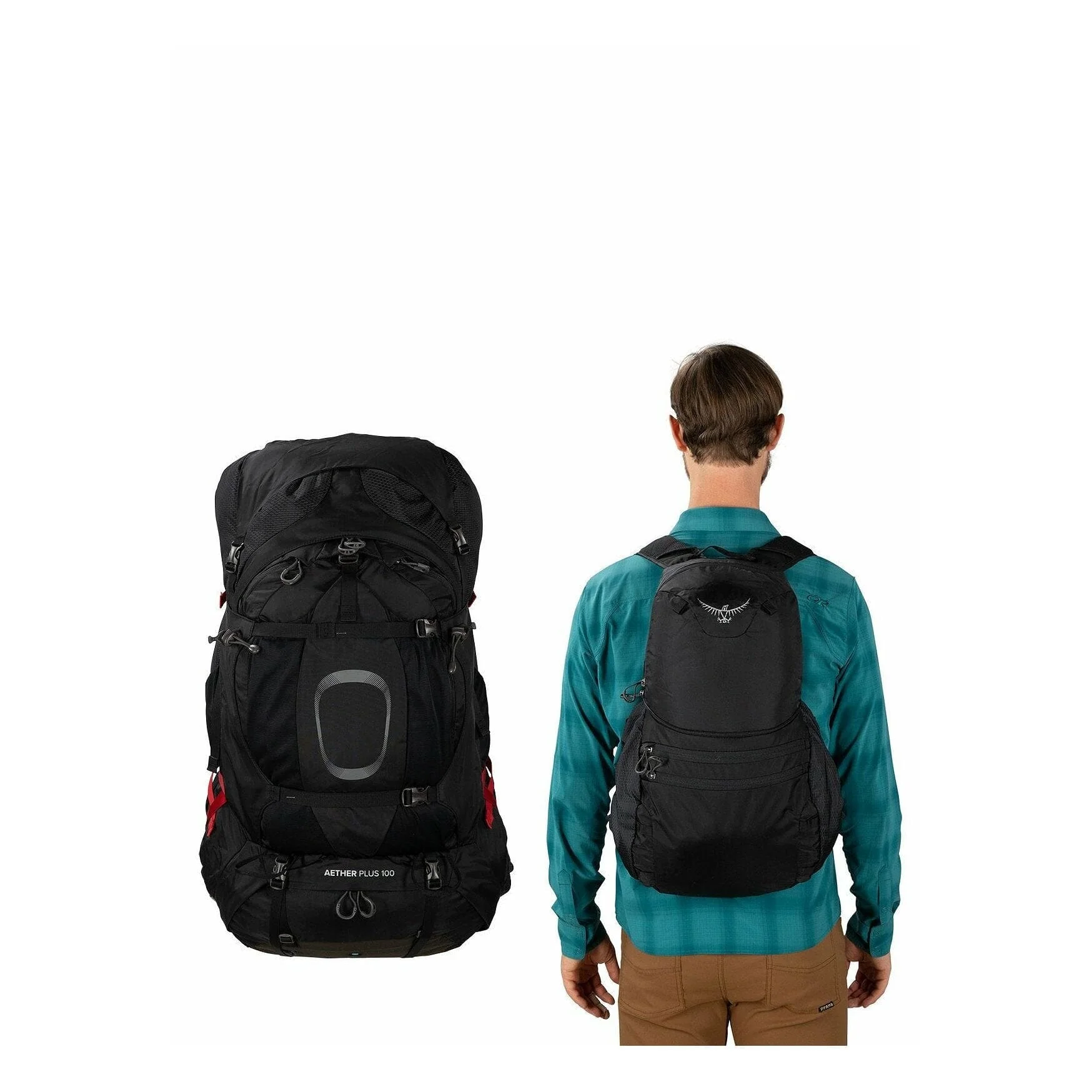 Osprey Aether Plus 100 Men's Backpack - Image 10