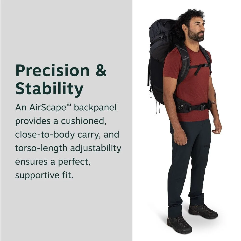 Osprey Kestrel LT 65 Backpacking Pack - Image 10