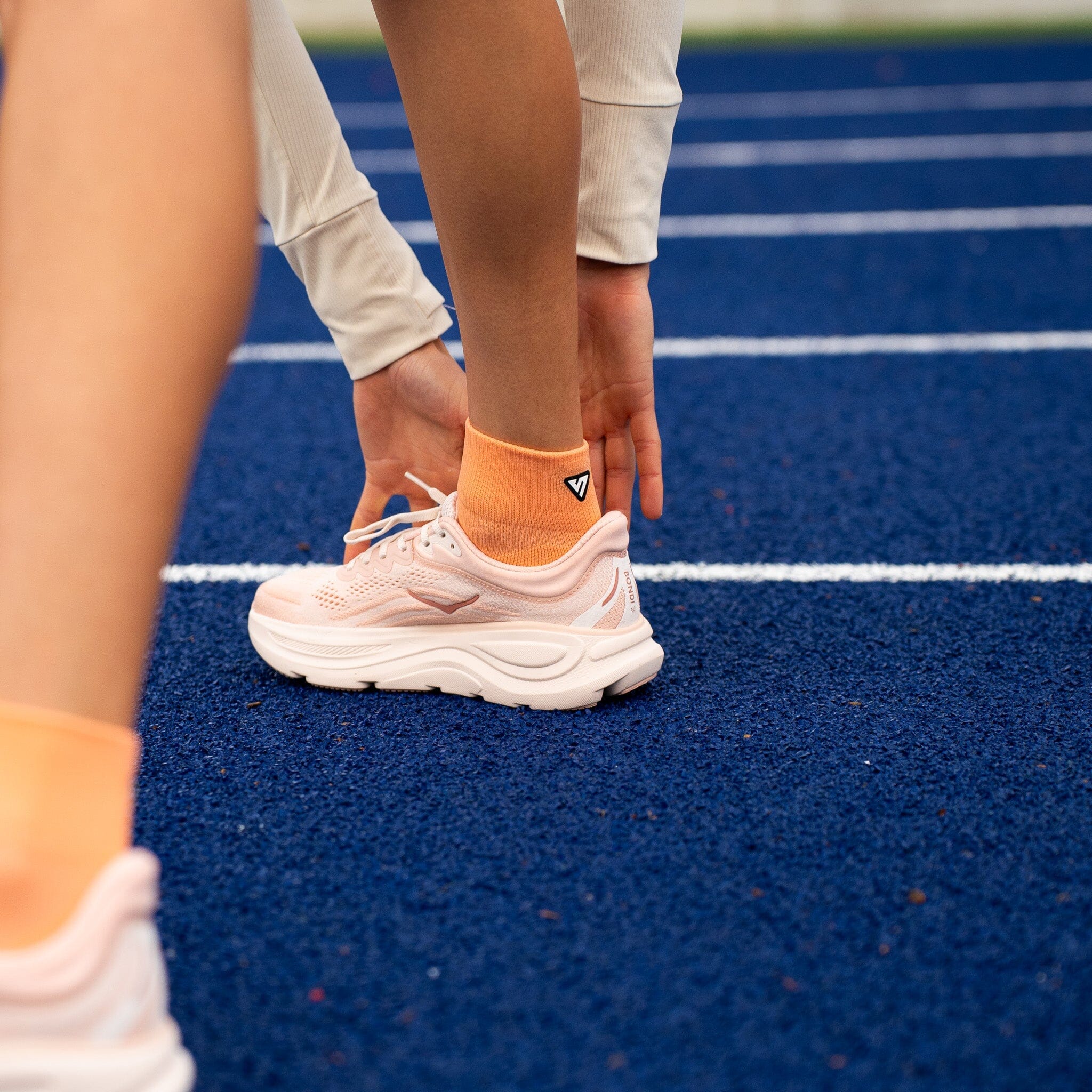 Versus Peachy Running Quarter Socks - Image 4