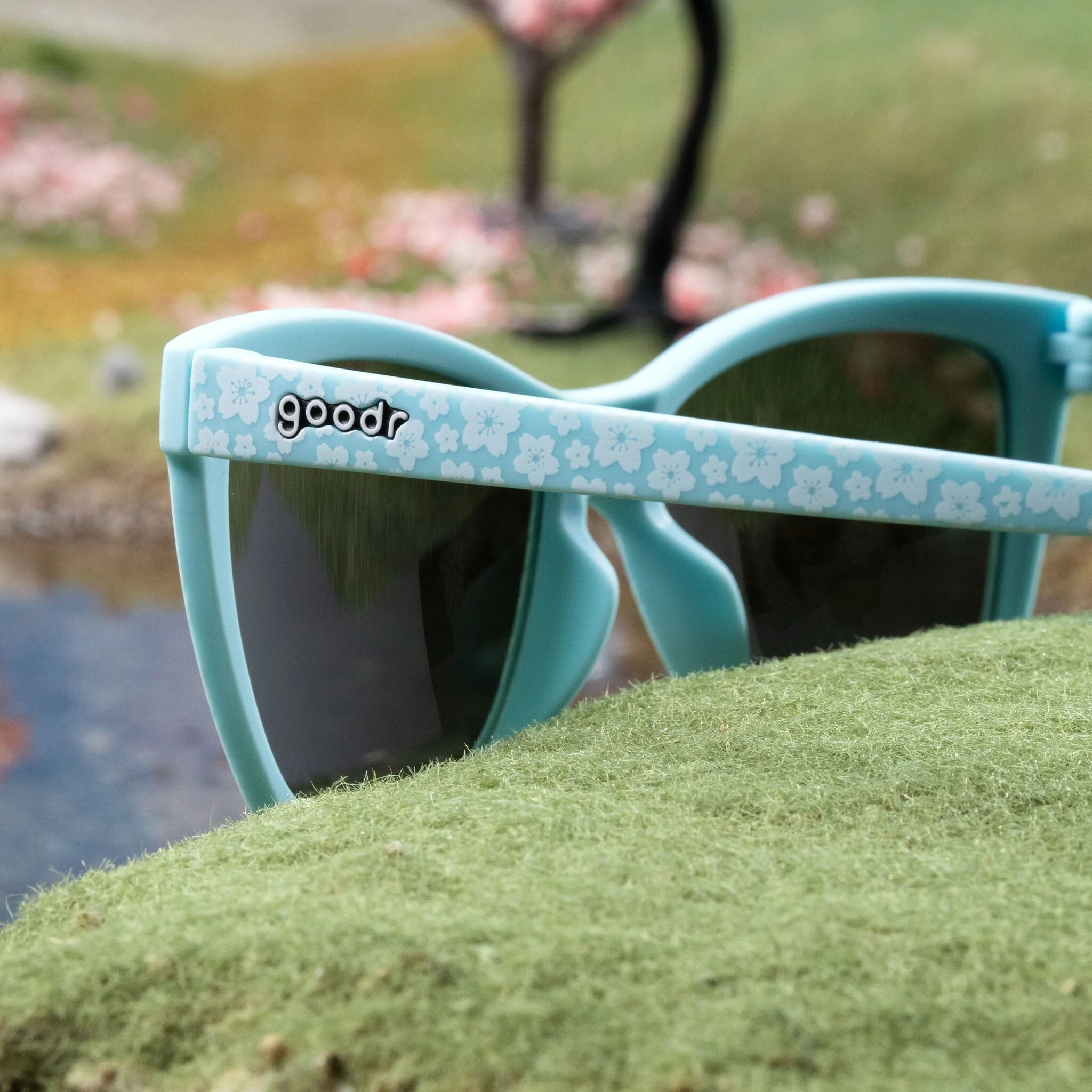 goodr POP G - Sports Sunglasses - Petal Pushers - Image 4