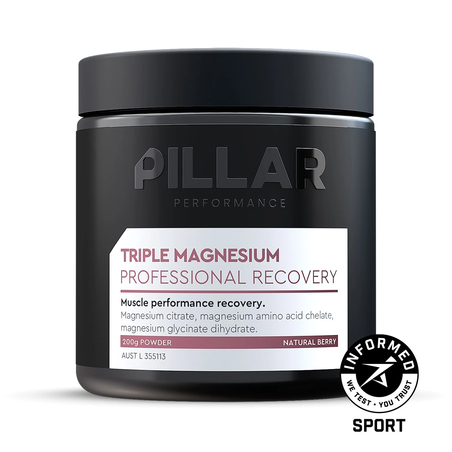 PILLAR Triple Magnesium Powder