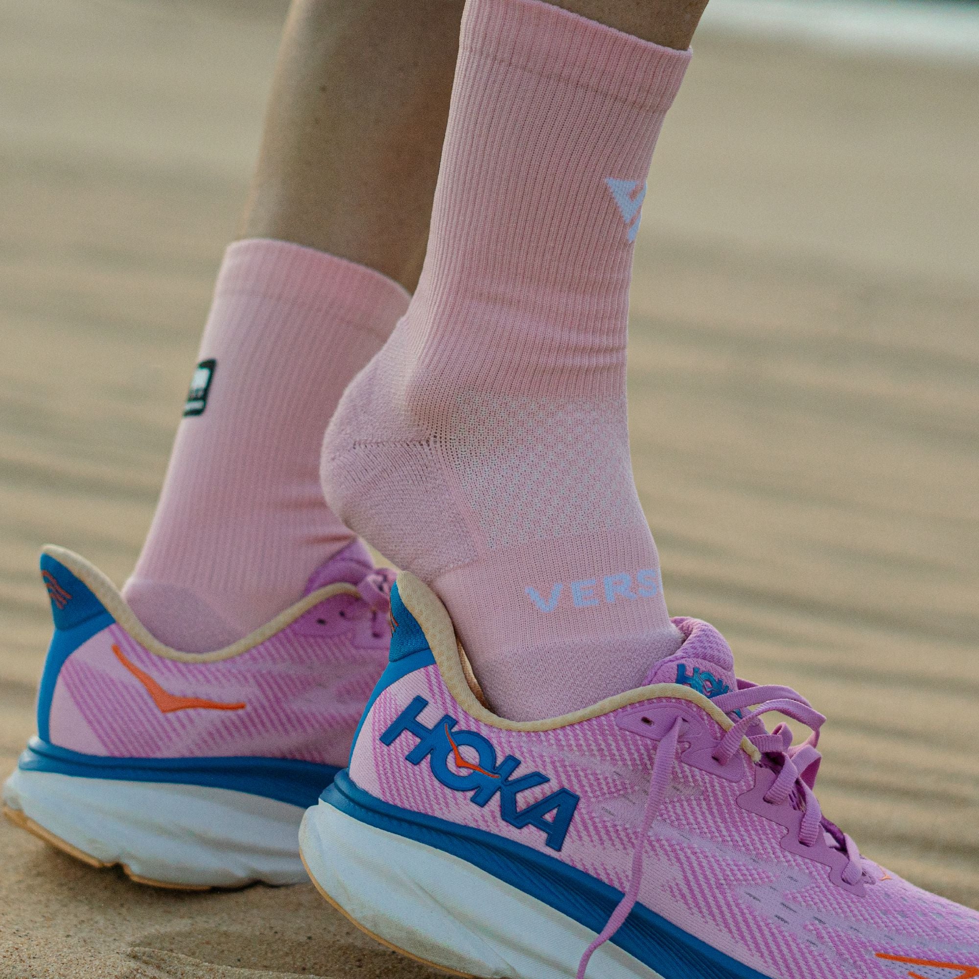 Versus Pink Sky Merino Winter Socks - Image 3