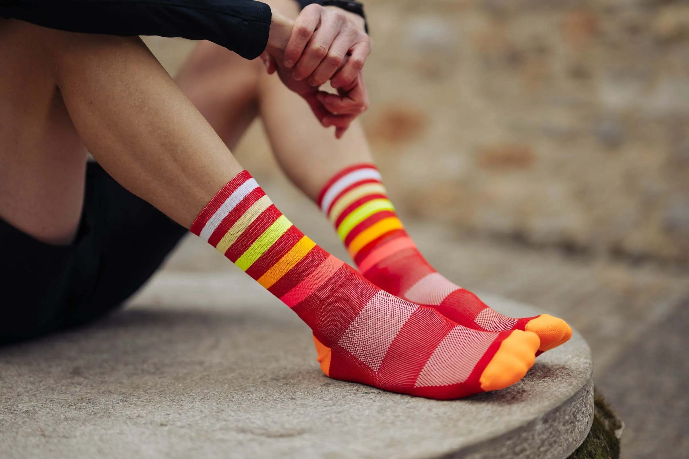 Incylence Running Levels Sunset Socks - Image 4