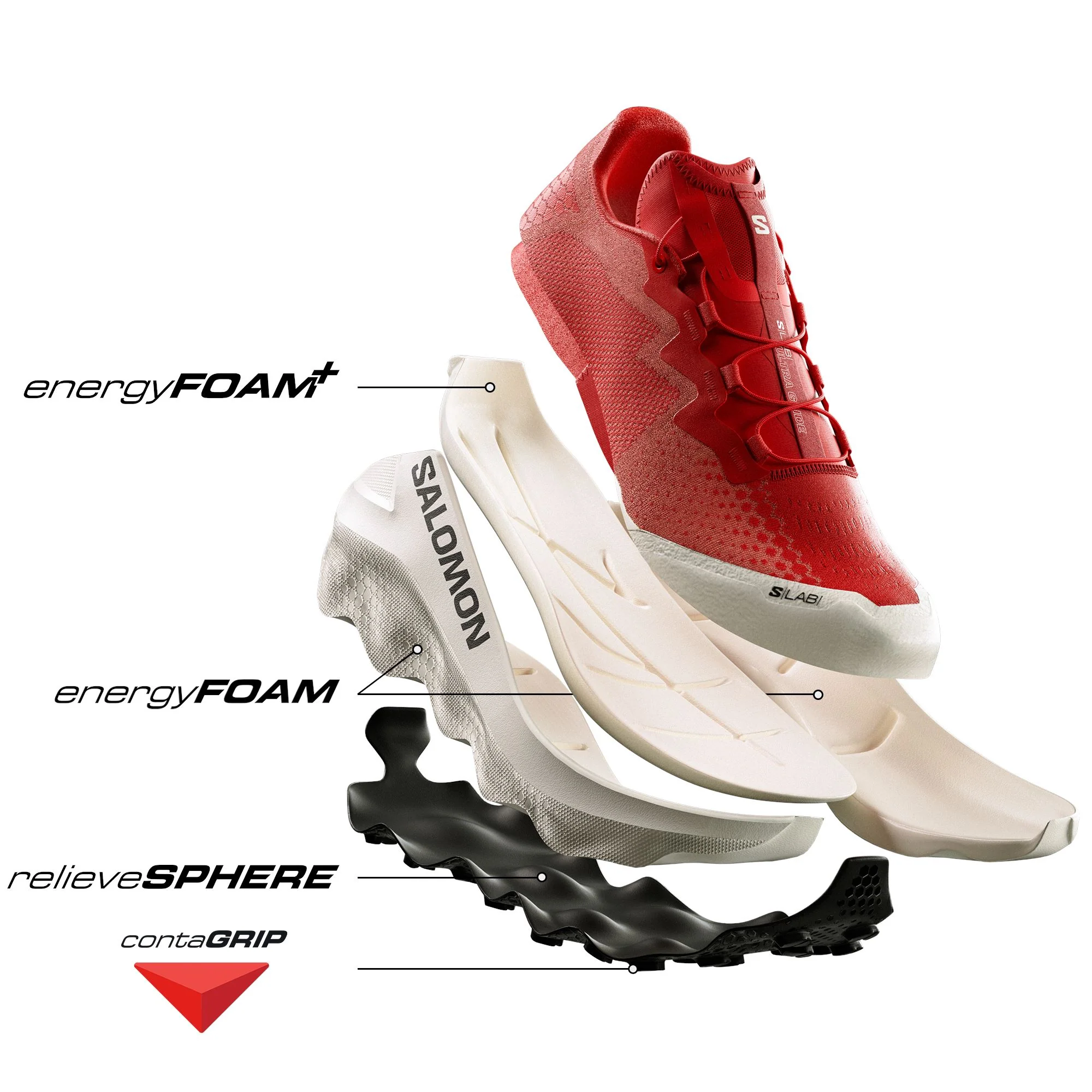 Salomon S/LAB Ultra Glide Unisex Trail Running Shoes - Image 4