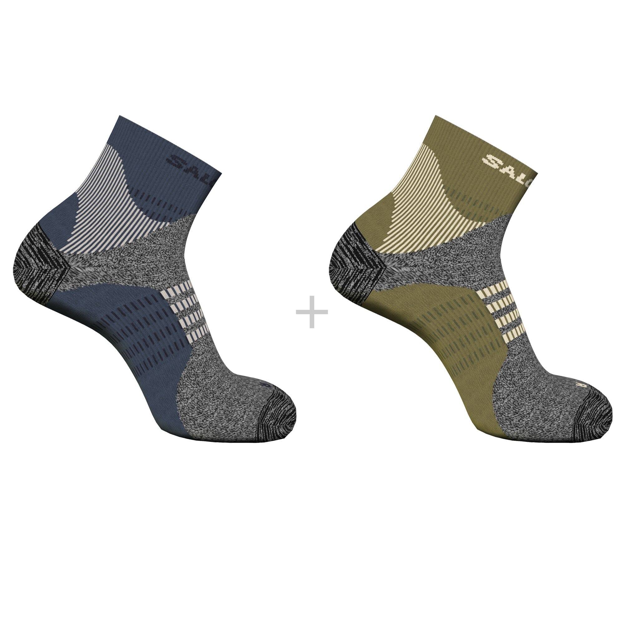 Salomon X Ultra Access Quarter 2-Pack Unisex Socks - Image 4