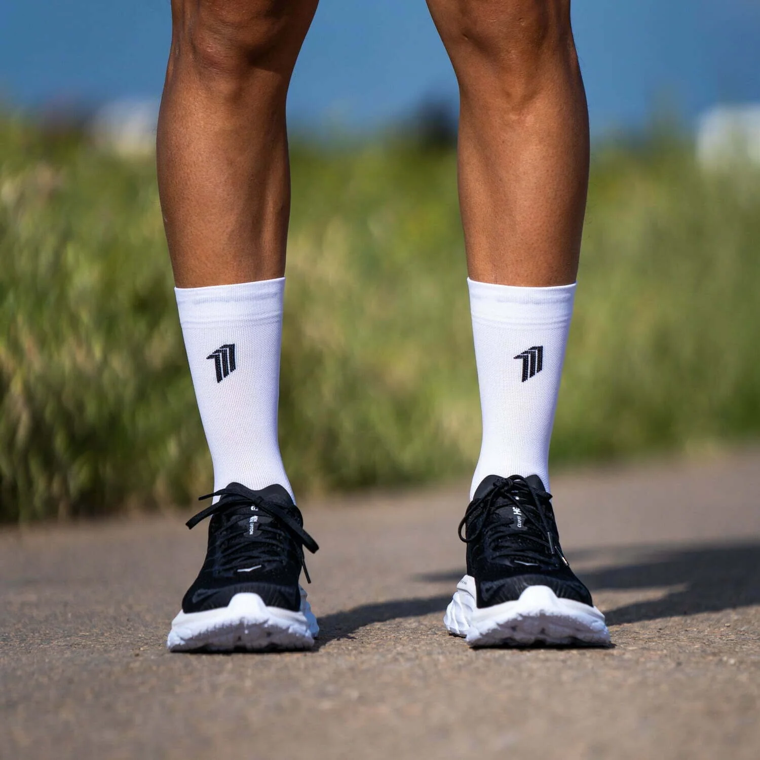 SPORCKS Seven Mile White - Running Socks - Image 2