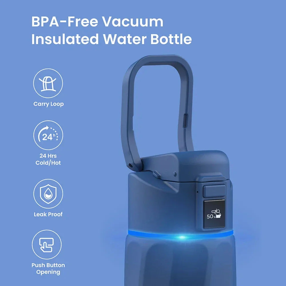 WaterH Boost Smart Water Bottle: 24 oz Hydration Tracker with APP & Insulation - Image 34