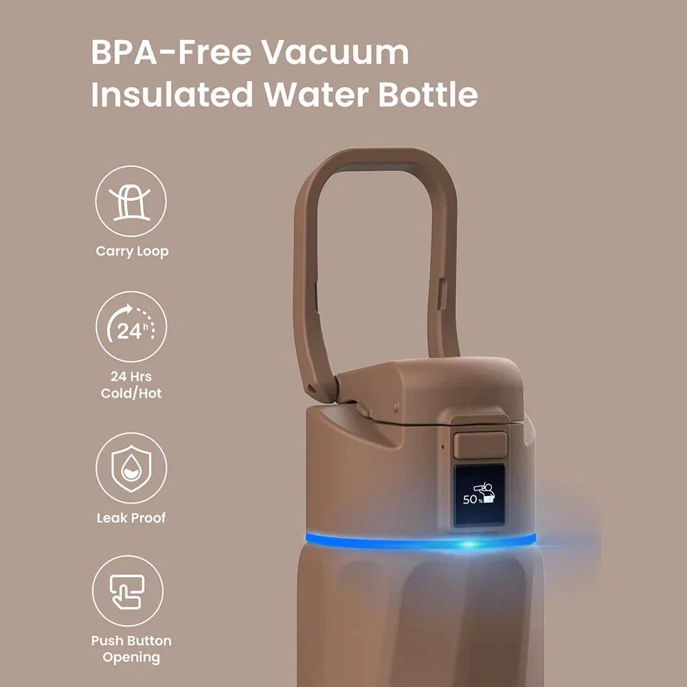 WaterH Boost Smart Water Bottle: 24 oz Hydration Tracker with APP & Insulation - Image 56