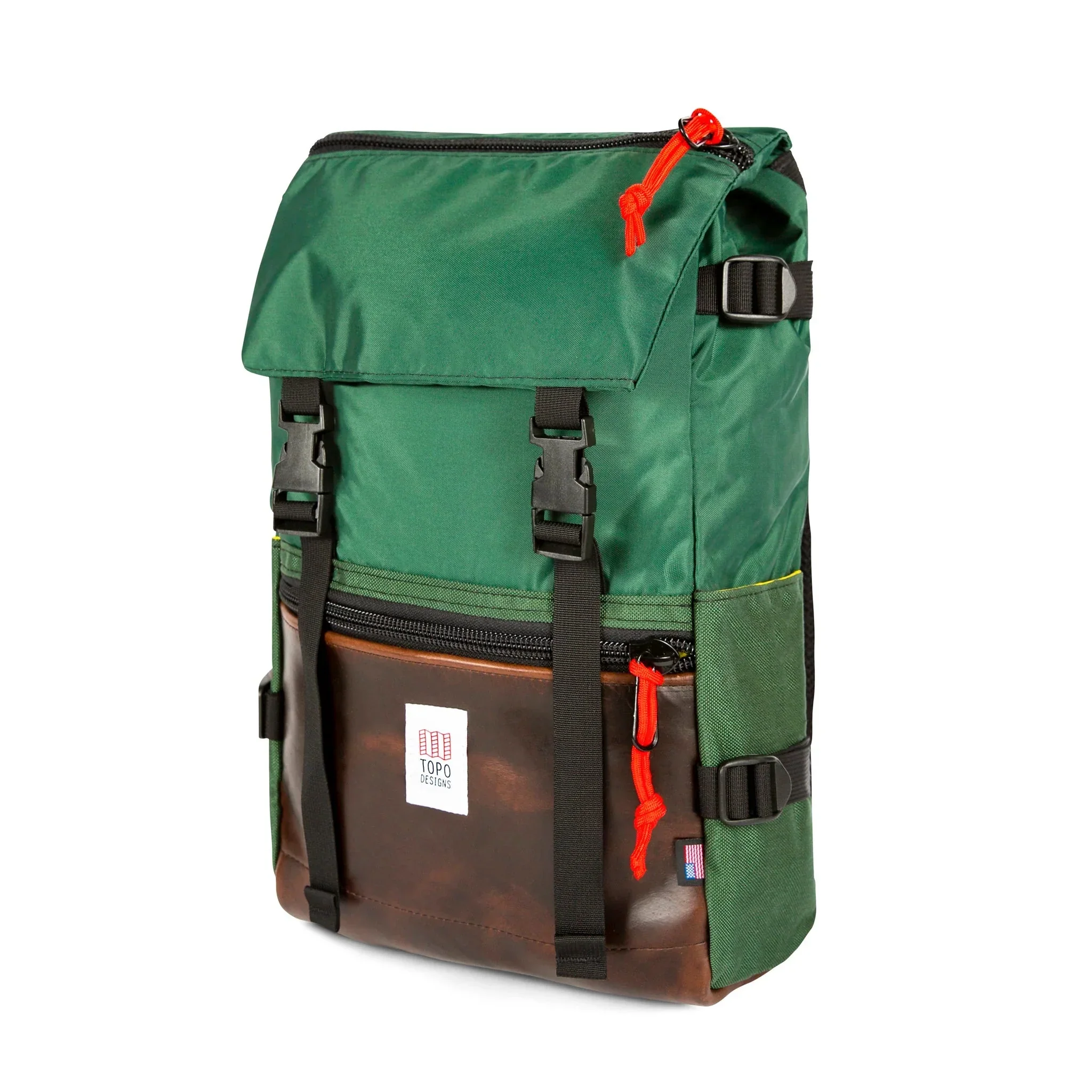 Topo Designs Rover Pack Leather Backpack - Image 8