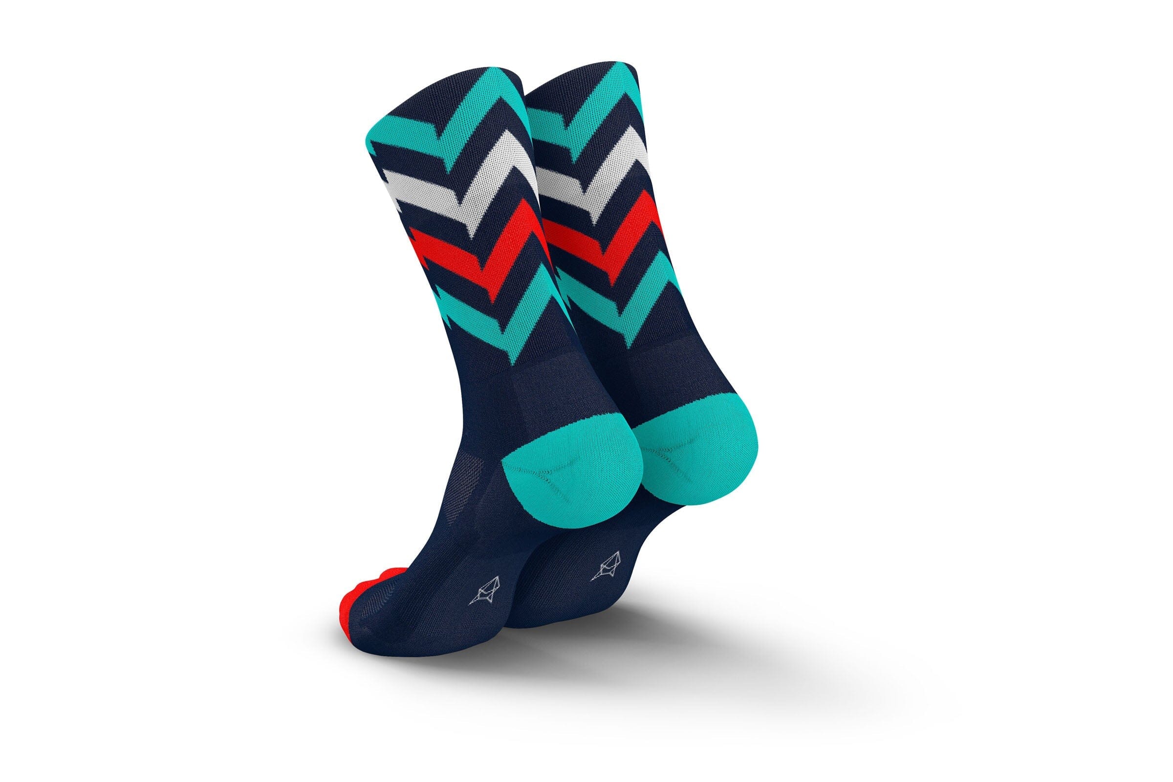Incylence Ultralight Waves Tricolore Socks - Image 2