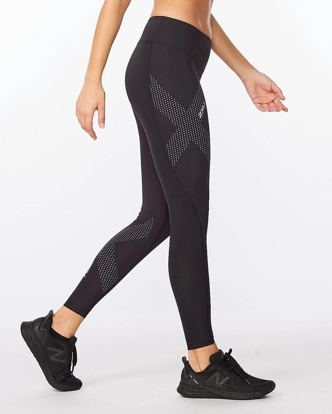 2XU Women's Motion Mid-Rise Compression Tights WA2864B - Image 29